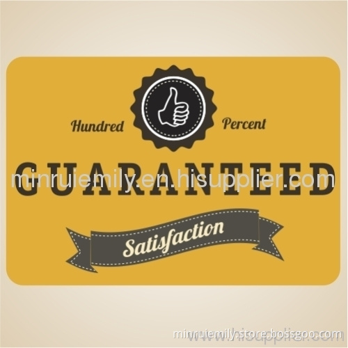Custom 100% Satisfaction Quality Guarantee Stickers,privacy Products Quality Stickers